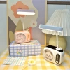Cross-border cartoon TV box, pencil sharpener, dual-purpose eye-protecting LED bedside lamp for students and children in dormitories details Picture